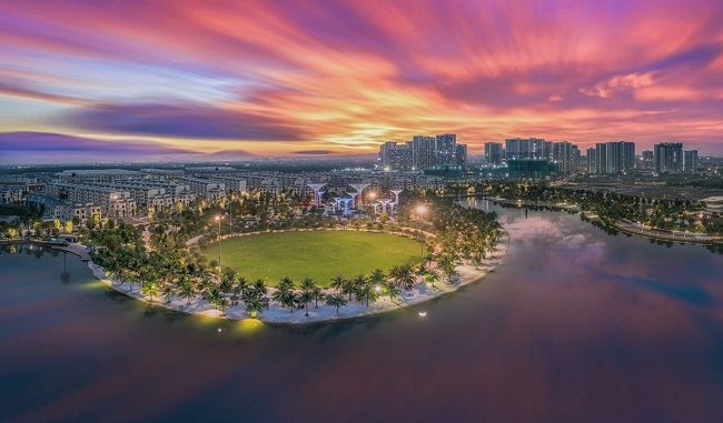 LUMIÈRE Boulevard trong lòng Đại đô thị Vinhomes Grand Park.